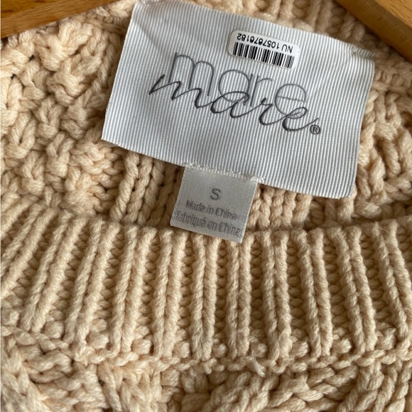 Anthropologie Dress Women’s Small Mare Mare Sweater Dress Cable Knit - Picture 4 of 12